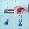20Pcs 2 Colors Brass Micro Pave Cubic Zirconia Peg Bails Pendants KK-PH0004-05-6