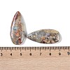 Dyed Synthetic Imperial Jasper Pendants G-P529-07F-3