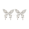 304 Stainless Steel Stud Earrings for Women EJEW-K306-21P-4