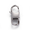 Tarnish Resistant 304 Stainless Steel Lobster Claw Clasps STAS-I117-02D-P-1