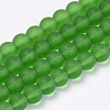 Transparent Glass Beads Strands X-GLAA-Q064-01-8mm-1