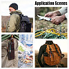 2Pcs 2 Colors Handmade Nylon Parachute Cord Pendant Decorations for Men KEYC-HY0001-32A-5