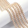 Eco-Friendly Dyed Glass Pearl Round Beads Strands HY-A002-6mm-RB061-4