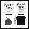 Heart Double-Sided Engraved Stainless Steel Commemorative Decision Maker Coin Set AJEW-GL0002-01F-2