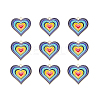 20Pcs Alloy Enamel Pendants ENAM-CJ0001-64-3