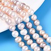 Natural Cultured Freshwater Pearl Beads Strands PEAR-T006-11-1
