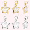 10Pcs 2 Colors Brass Charms KK-BBC0019-20B-7