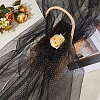 Polyester Mesh Lace Fabric DIY-WH0504-430B-4