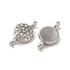304 Stainless Steel Connector Charms STAS-D039-01P-2