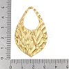 Ion Plating(IP) 304 Stainless Steel Pendants STAS-C106-17G-3