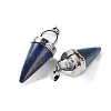 Dyed Natural Lapis Lazuli Pendants G-F777-06P-02-2