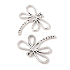 Dragonfly Tibetan Style Alloy Pendants TIBEP-R344-16AS-LF-2