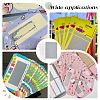 Paper Coated Scratch Off Film Password Sticker DIY-WH0496-67-6