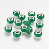 Large Hole Rondelle Resin European Beads RPDL-J008-19-1