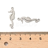 Ocean 201 Stainless Steel Laser Cut Sea Animals Connector Charms STAS-P428-03B-P-3