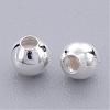 Brass Smooth Round Beads EC400-1S-2