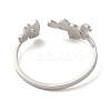 Non-Tarnish 304 Stainless Steel Open Cuff Rings LS-RJEW-K262-01C-P-3