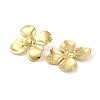 Ion Plating(IP) 304 Stainless Steel Stud Earrings for Women EJEW-B050-13G-2