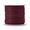 Nylon Braided Cord for Woven Jewelry Making Macrame Craft NWIR-D055-0.6mm-16-1