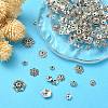 30G Tibetan Style Alloy Flower Bead Caps Sets TIBE-YW0001-30-6
