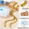DIY Natural Regalite/Imperial Jasper/Sea Sediment Jasper Beads Bracelets  Making KIts DIY-TA0002-69E-5