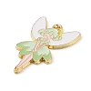 Golden Plated Alloy Eanaml Pendants LS-PALLOY-S184-04G-D-2