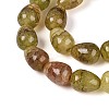 Baking Paint Crackle Glass Beads Strands DGLA-N019-03A-08-3