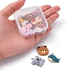 10Pcs 10 Style Animal Resin Pendants RESI-YW0001-21-5