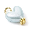 Imitation Shell & Pearl Acrylic Pendants PALLOY-JF04518-02-4