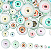 200Pcs 8 Styles Glass Craft Eyes Cabochons DIY-GO0001-86-1