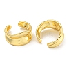 Brass Cuff Earrings EJEW-C104-151G-2