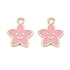 Alloy Enamel Pendants ENAM-G235-12G-04-1