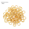 100Pcs 304 Stainless Steel Open Jump Rings STAS-YW0004-0.8x6-G-1