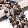 Natural Striped Agate/Banded Agate Beads Strands G-Z060-A01-C14-2