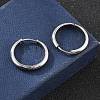201 Stainless Steel Hoop Earrings EJEW-P304-15A-P-3