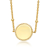 Golden 925 Sterling Silver Pendant Necklaces SZ6365-5-2