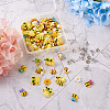 120Pcs DIY Bees & Daisy Shape Sofa Foam Nails Making Kits DIY-CD0001-12P-5