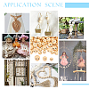 60Pcs 3 Styles Natural Wood European Beads WOOD-OC0003-59-6