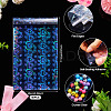 50Pcs Double Face Laser Rectangle PE Cellophane Bags ABAG-TAC0013-14B-4