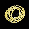 Transparent Glass Beads Strands EGLA-A044-T1mm-MB29-3