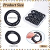 30Pcs Zinc Alloy Spring Gate Rings FIND-SP0001-40-2