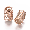304 Stainless European Beads STAS-F227-13-RG-2