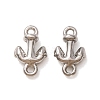 304 Stainless Steel Connector Charms STAS-N124-61P-1