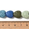 Natural Lava Rock Beads Strands G-N0114-A40-4