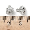 Brass Micro Pave Cubic Zirconia Pendants KK-S350-14P-3
