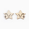 Wood Cabochons WOOD-L007-10-2