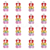 Resin with Gold Foil Pendants RESI-CJC0014-05-1