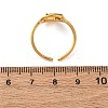 304 Stainless Steel Adjustable Cuff Rings for Women LS-RJEW-B126-06G-01-5