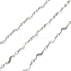 304 Stainless Steel Wave Bar Link Chains CHS-A016-55P-A-1