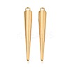 304 Stainless Steel Pendants STAS-T075-22B-G-1